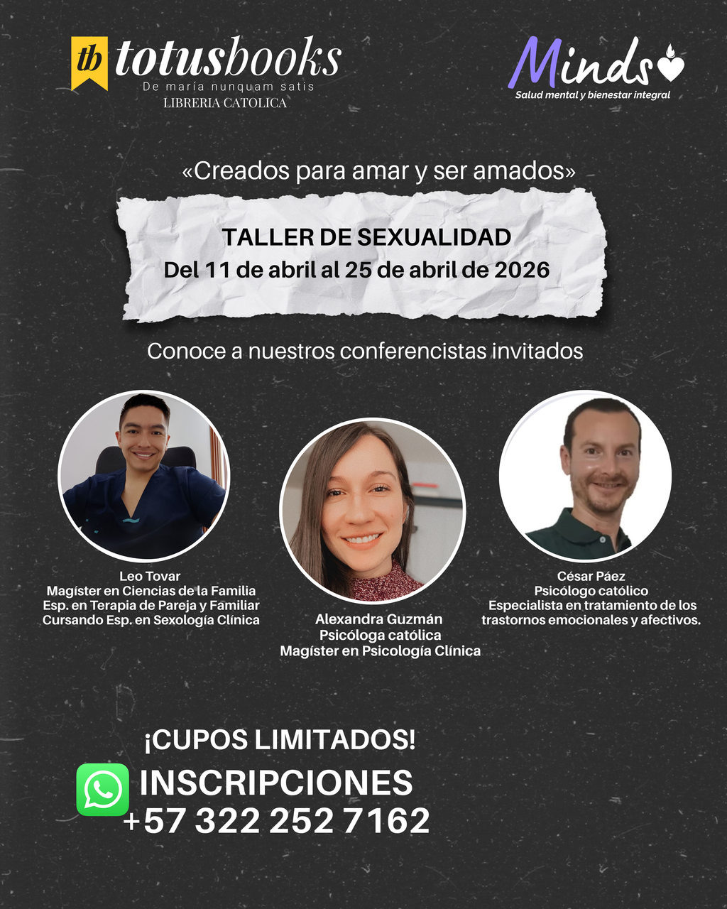 TALLER SANAR PARA AMAR
