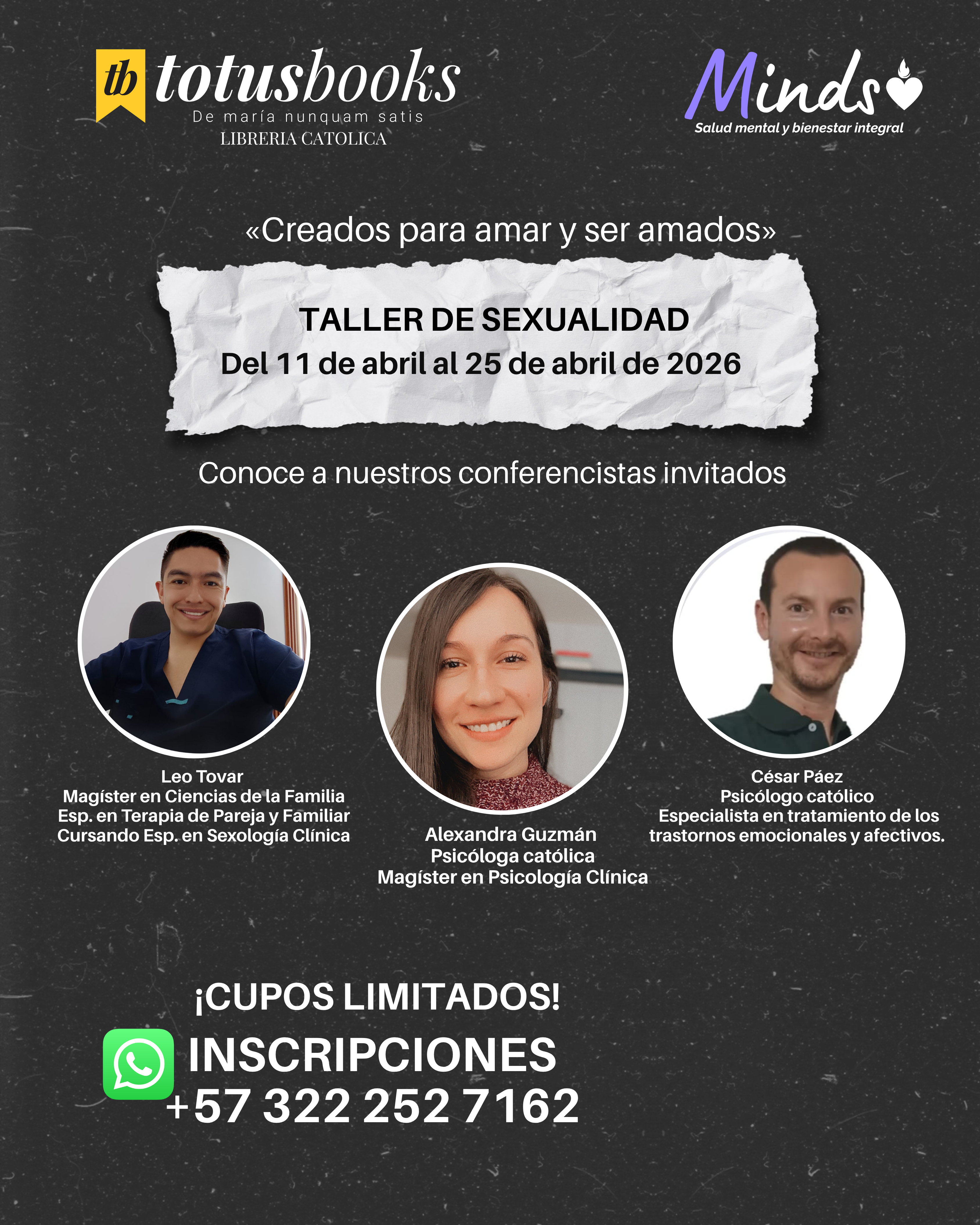 TALLER SANAR PARA AMAR